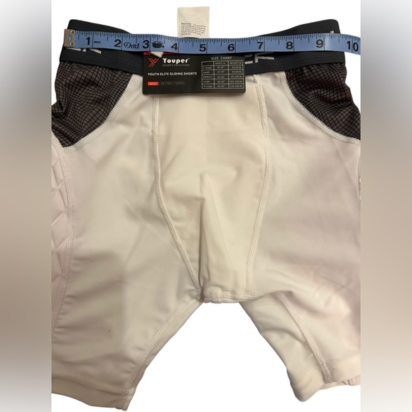 YOUPER Elite Youth boys sliding shorts size small NWT - Picture 4 of 4